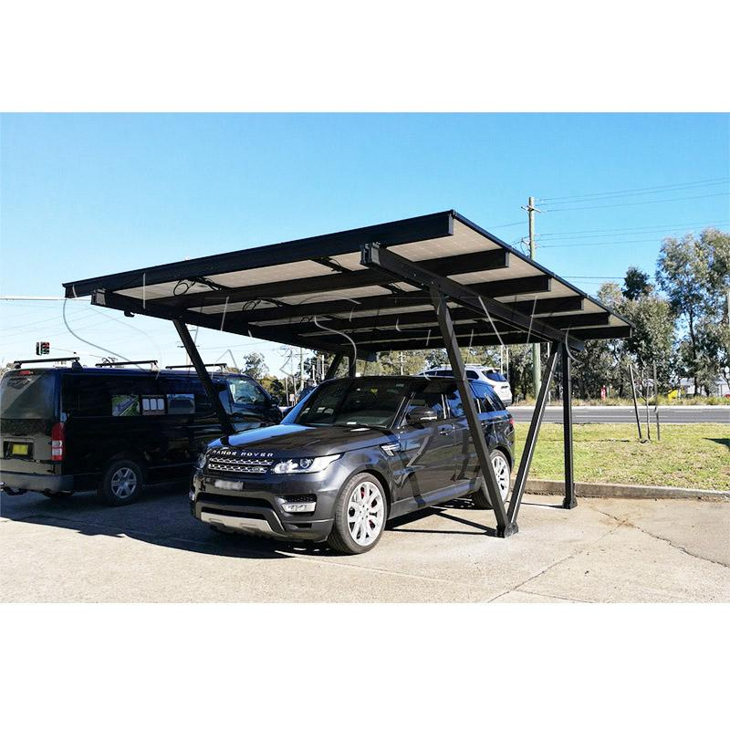 Solar Car Parking Mounting Structures Waterproof Solar Carport Mounting System