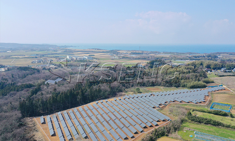 Aluminum Alloy Ground Solar Bracket-Fukui Prefecture Japan 2457KW