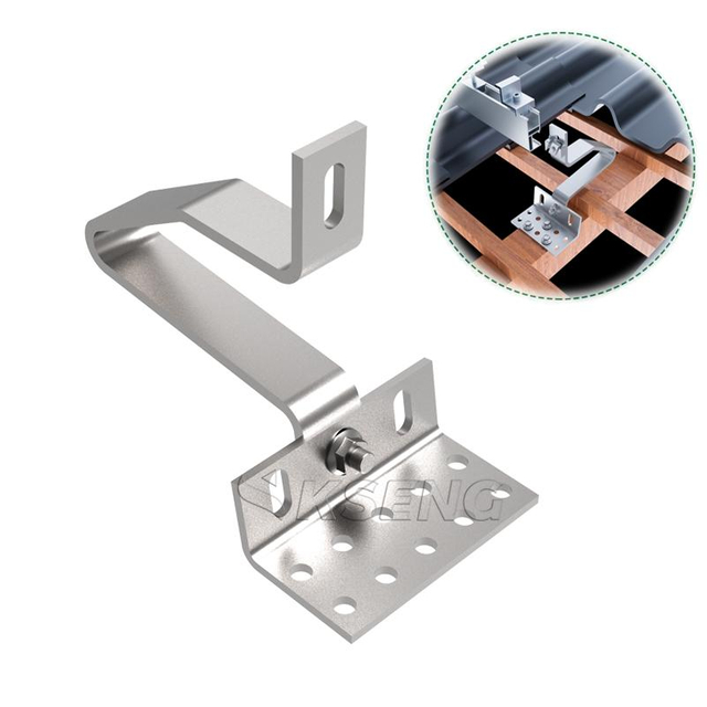 Wholesale SUS304 Stainless Steel Easy Installation Tile Roof Hook For Solar Mounting System