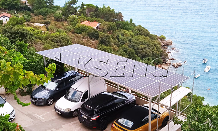 Croatian Solar Carport Case-9KW