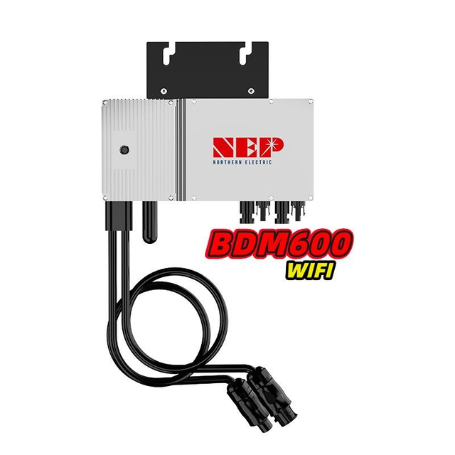 NEP MicroInverter BDM-600 IP67 Pure Sine Wave Grid Tie Micro Inverter 600w Wifi