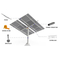 Pv Tracking Controller Solar Power System Single Axis Solar Tracker Structures