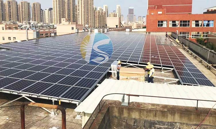 Xiamen China Roof Solar System 400KW