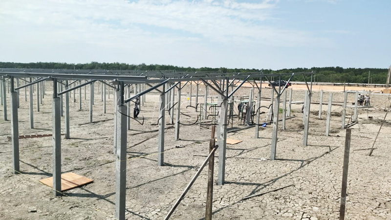 Zinc-Aluminum-Magnesium-Carbon-Steel-Solar-Bracket---High-Corrosion-Resistance-Material