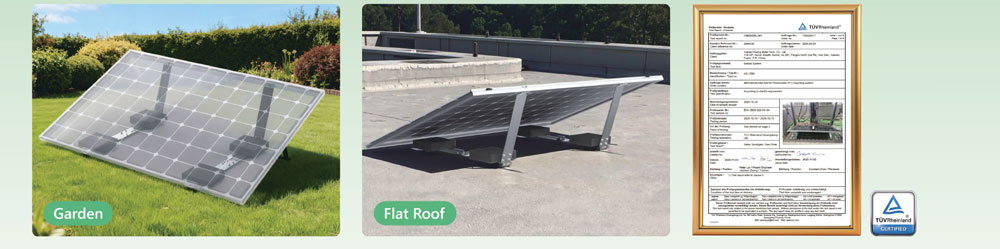 Zn-Al-Mg Ballasted solar system (2) Zn-Al-Mg Ballasted solar system (2)