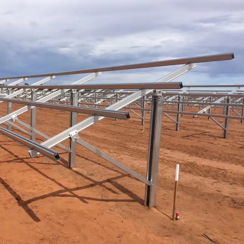 Kseng prefabricated solar bracket for utility-scale PV plant