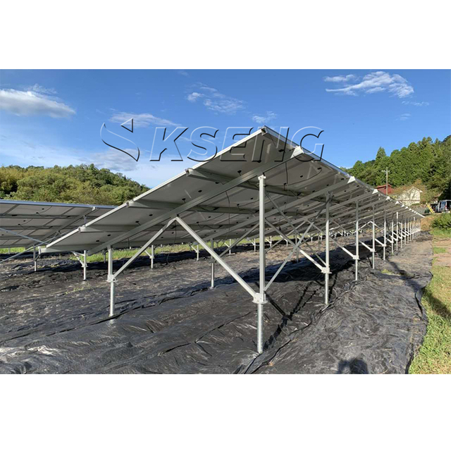 Easy Installation Pre-assemble Aluminum Pv Ground Mount Rack Solar Mounting Systems