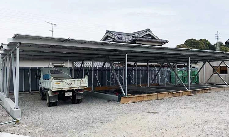 Japan Solar Carport Project 33.3KW