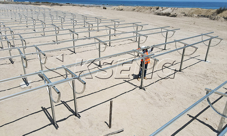 Peruvia-313.5KW-Solar Ground Structure Adjustable