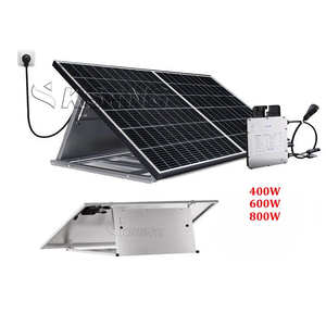 European Warehouse 400W 600W Plug And Play Solar System All In One Solution Micro Solar System