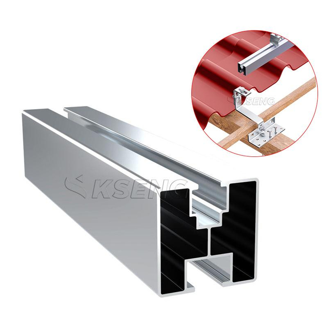 Solar Panel Mounting Rail Aluminum Pv Roof Mounting System