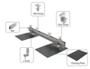 Asphalt Shingle Roof Solar Mounting System Solar Panel Roof Mounting Bracket