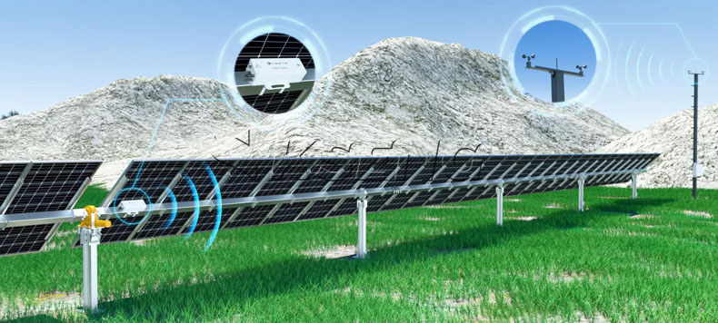 Single Axis Solar Tracking System