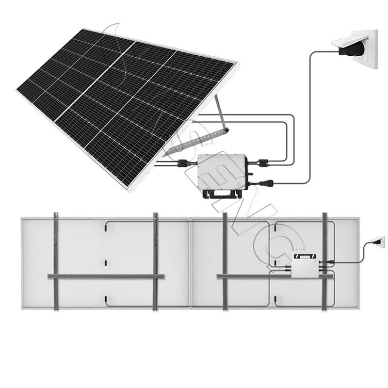 Kseng 2-In-1 Microinverters 600w Solar Micro Inverters