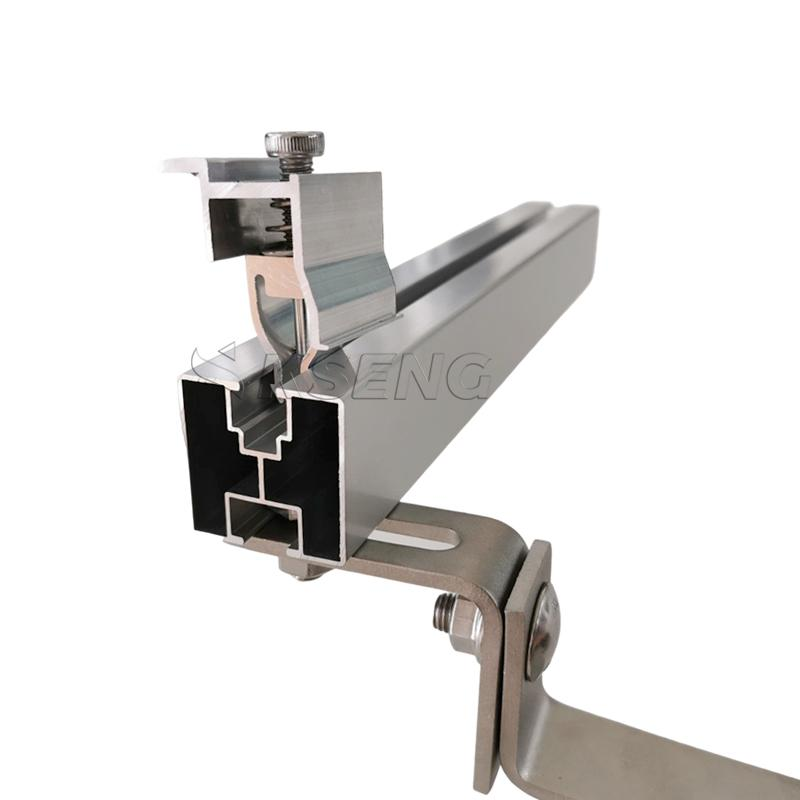 Aluminum Photovoltaic Kit Tile Roof Solar Mounting Brackets