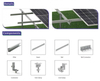 Kseng Carbon Steel Solar Pv Panel Ground Mounting Brackets Structure For Solar Power System