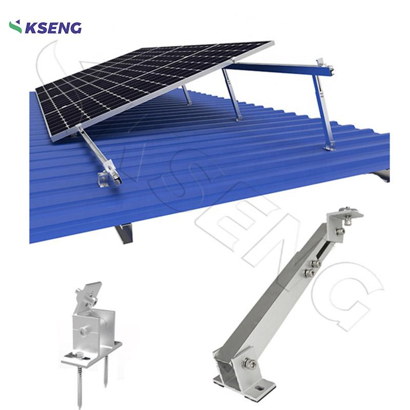 Adjustable Angle Roof Solar Panel Mounting System Brackets