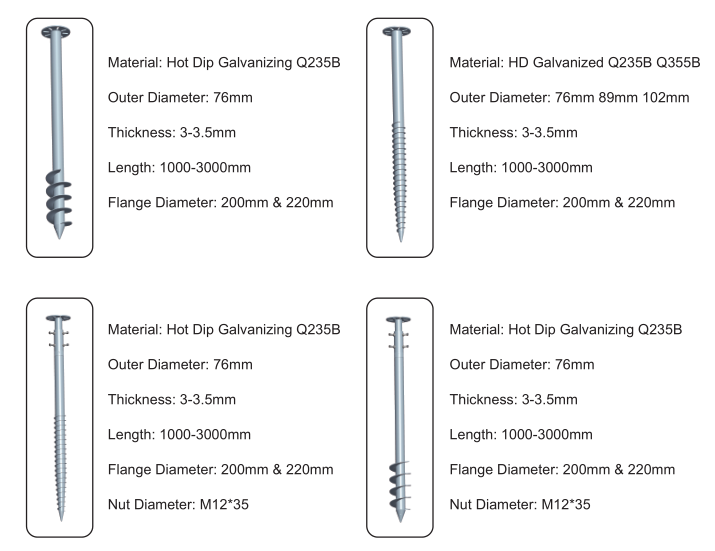 Ground screws 