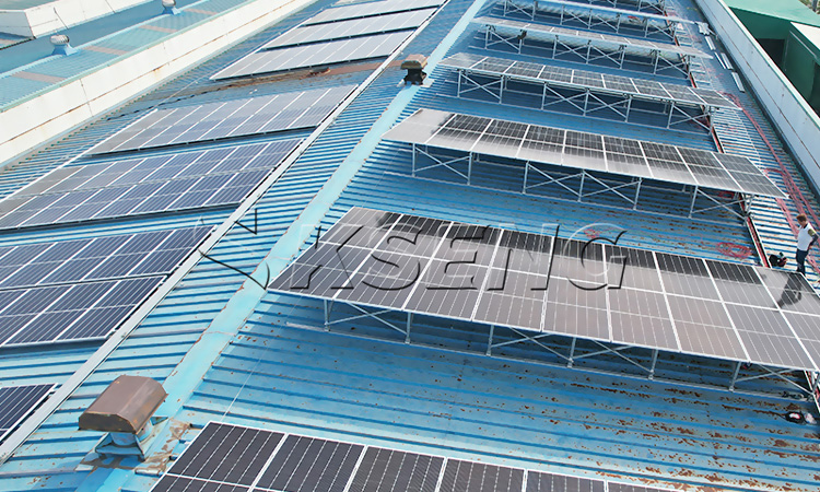 Gyeonggi Do South Korea-Solar Roof Support Case-200KW