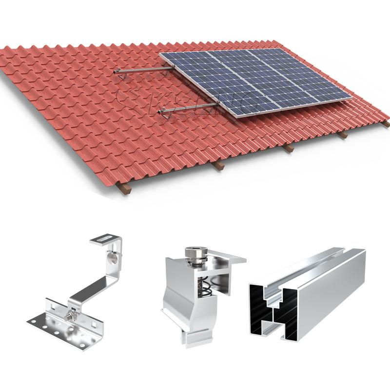 Solar Panel Mounting Rail Aluminum Pv Roof Mounting System