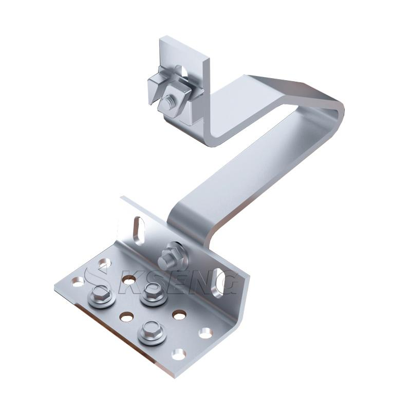 Wholesale SUS304 Stainless Steel Easy Installation Tile Roof Hook For Solar Mounting System