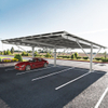 Large Commercial Waterproof Carbon Steel T Solar Carport Structure