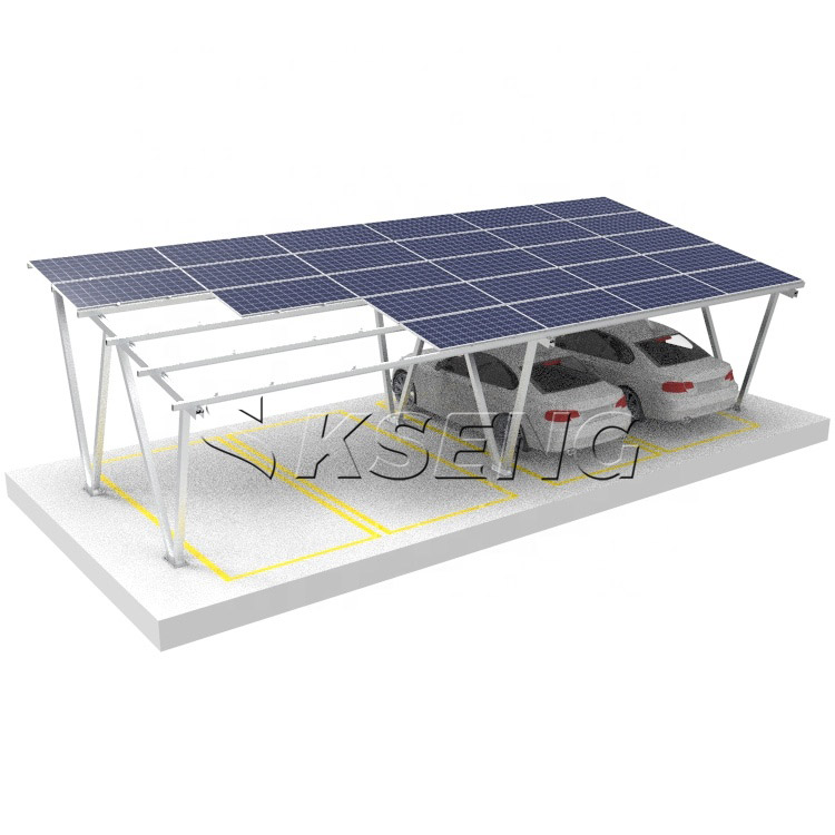 Solar Aluminum Parking Structure PV Carport