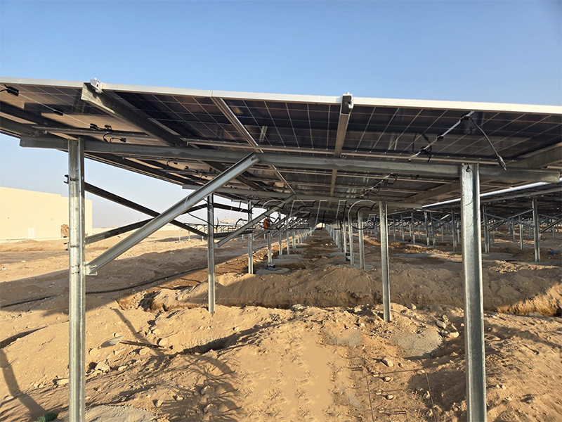 Kseng Solar Racks Power 996.3KW Ground-Mount Success in Somalia