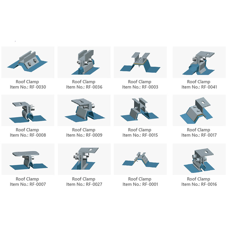 Metal Roof Solar Mounts Standing Seam Roof Mounting System