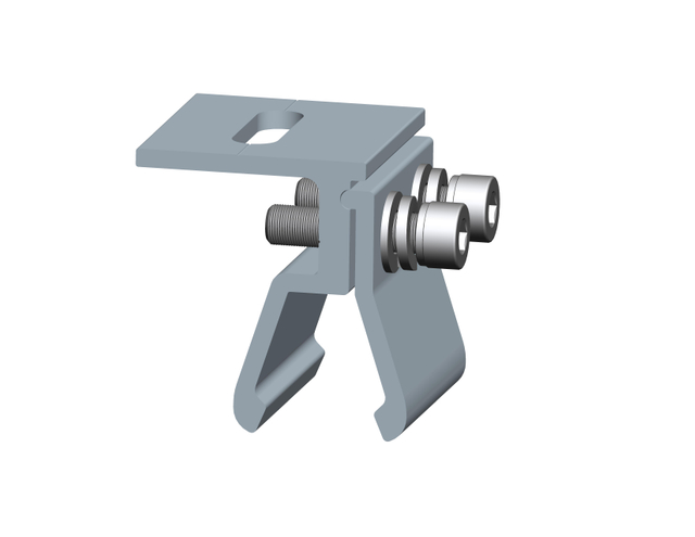 Aluminum Alloy Solar Roof Clamp for Solar Panel Mounting