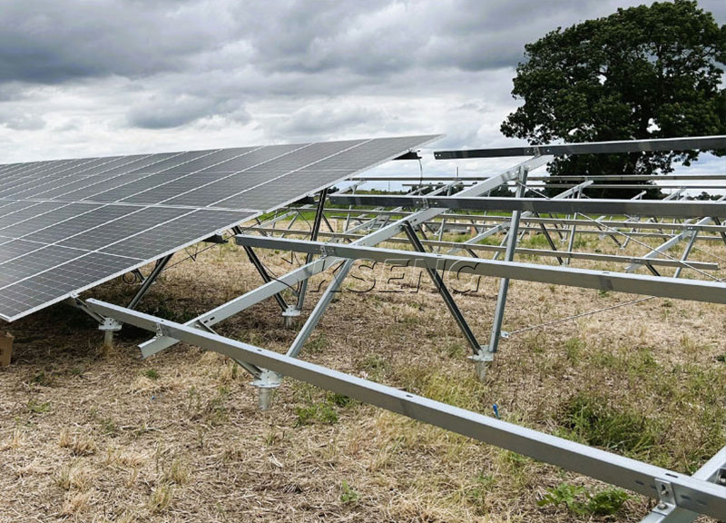 ground solar mounting system