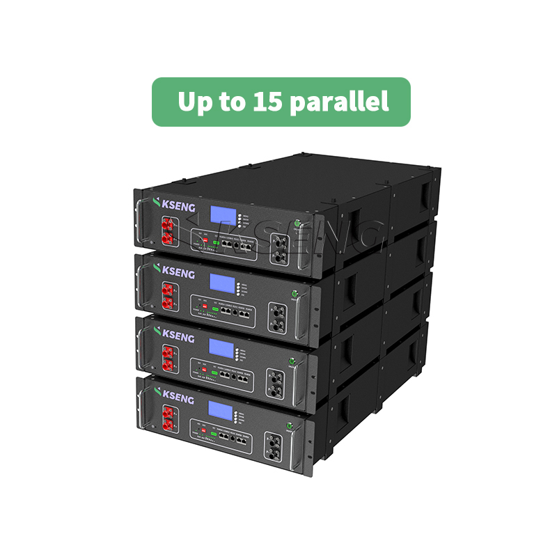 Kseng 51.2V 200Ah Lithium Ion Batteries Rack Mount Installation Lifepo4 Battery Pack