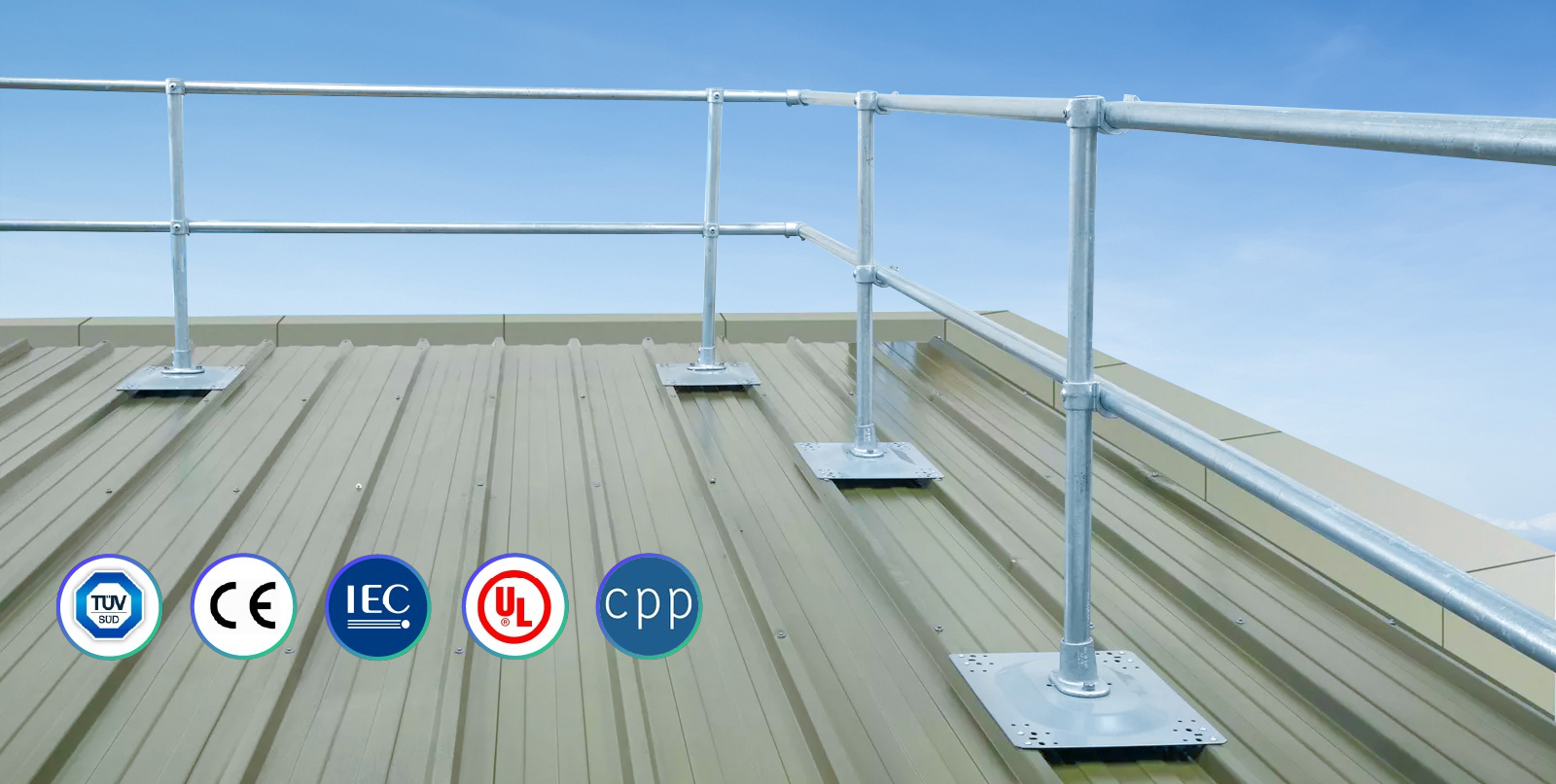 roof guardrail system