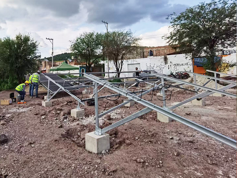 200KW ground mount solar Mexico
