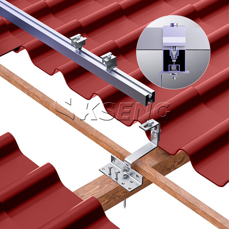 solar roof mounting system