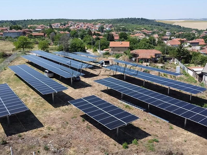 280kw Single Axis Tracker Ground Project In Bulgaria By Kseng In June 2025
