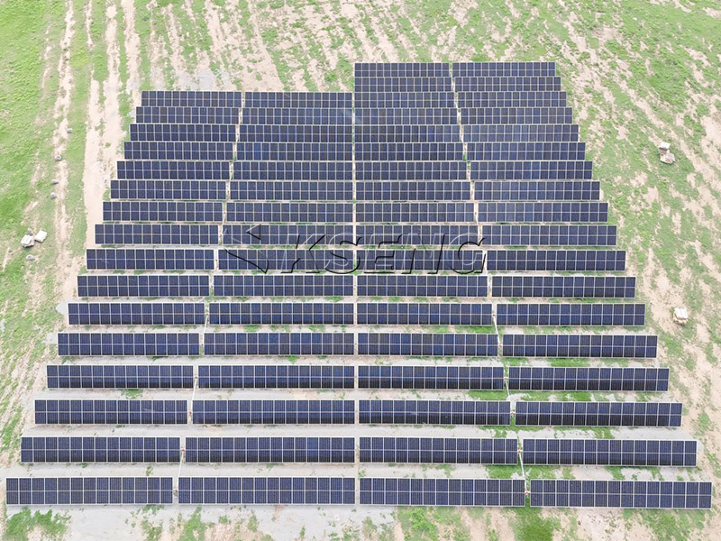 Colombia 1.2 MW single axis solar tracker