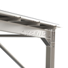 Single Row Carbon Steel Solar Carport Mounting System