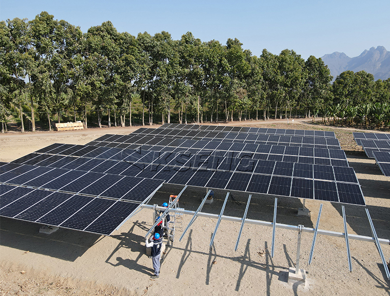 ground solar mounting system