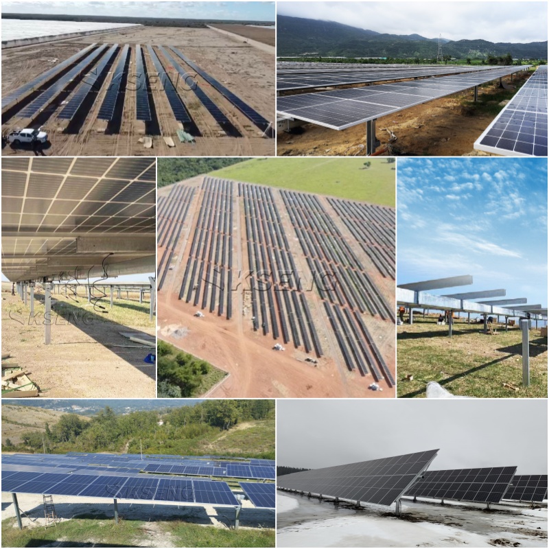 KST-2P One Axis Solar Tracker Single Axis Automatic Sun Tracker Solar Slew Drives Solar Tracking System Kit