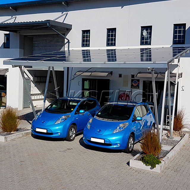 Solar Carport Racking Solar Aluminum Parking Structure PV Carport Mounting System