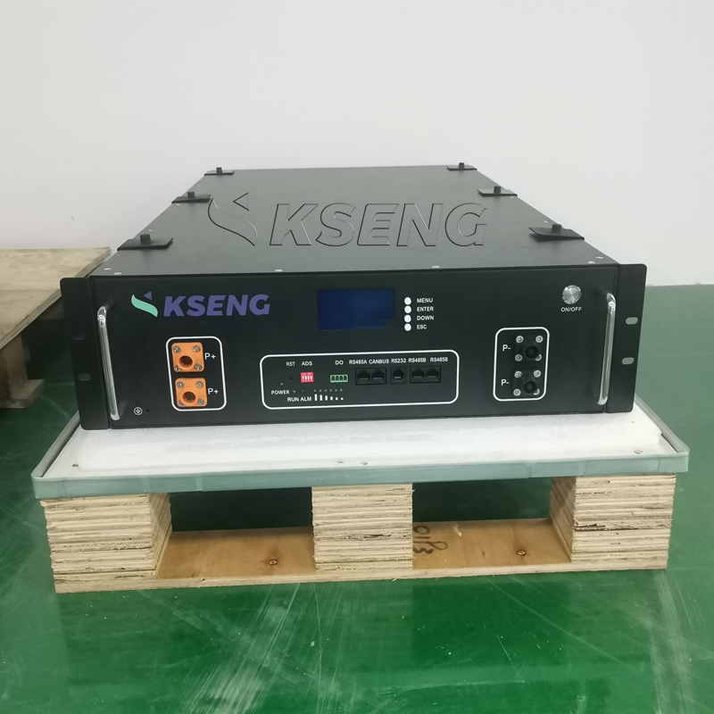 Kseng 51.2V 200Ah Lithium Ion Batteries Rack Mount Installation Lifepo4 Battery Pack