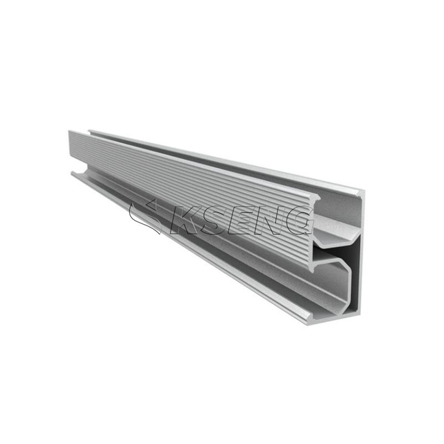 Hot Selling Aluminum Black Solar Panel Mounting Rails