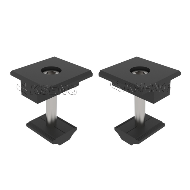 Wholesale Price Aluminum Black Solar Mid Clamp