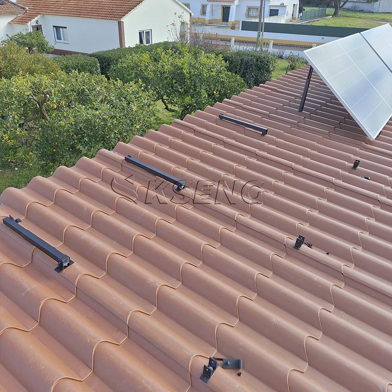 kseng-black-adjustable-solar-brackets-portugal-tile-roof-detail