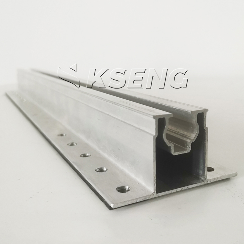 Aluminium Solar Mini Rail Kit Metal Roof PV Mounting System