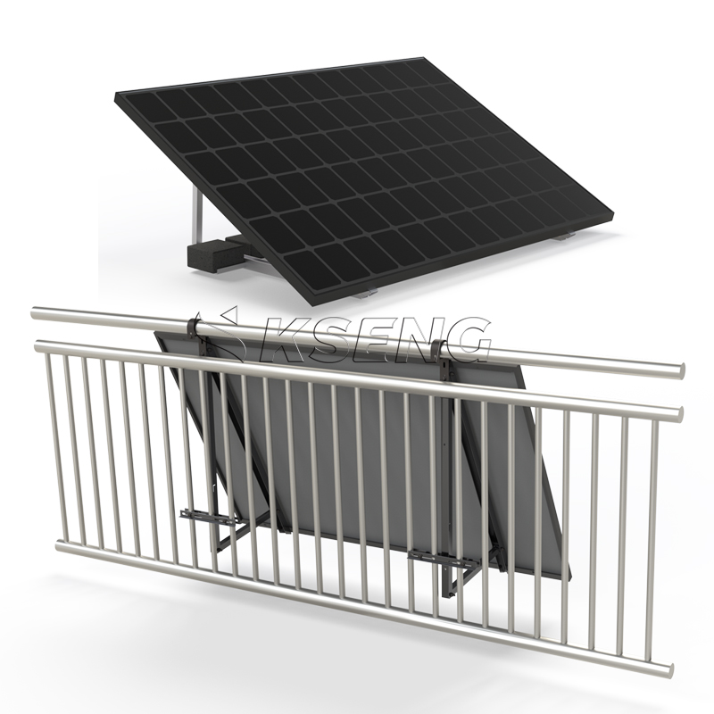 adjustable balcony solar mounting bracket