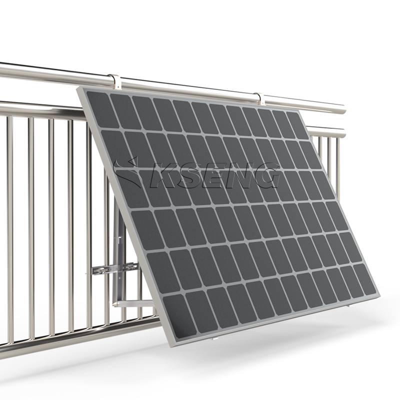 EU Stock Universal Easy Solar Panel Kit Flat Roof Garden Balcony Mounting System Solar Structure