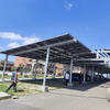 Kseng Galvanized Carbon Steel Solar Carport - Durable Solar Parking Canopy System