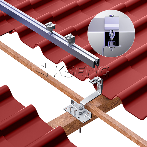 solar tile roof bracket